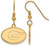 Image of Gold Plated 925 Silver University of Georgia Sm Dangle LogoArt Earrings GP007UGA