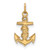 Gold Plated Sterling Silver Alpha Sigma Tau X-Small Pendant by LogoArt GP034ALS