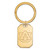 Gold Plated Sterling Silver Auburn University Key Chain by LogoArt