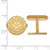 Gold Plated Sterling Silver Baylor University Crest Cuff Links by LogoArt