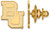 Image of Gold Plated Sterling Silver Baylor University Lapel Pin by LogoArt