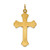 Image of Gold Plated Sterling Silver Inri Crucifix Pendant QC5469
