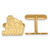 Gold Plated Sterling Silver James Madison University Cuff Links by LogoArt