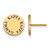 Gold Plated Sterling Silver Kappa Kappa Gamma Post Earrings by LogoArt GP020KKG