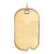 Image of Gold Plated Sterling Silver Michigan (University Of) Large Dog Tag by LogoArt