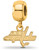 Image of Gold Plated Sterling Silver NHL Washington Capitals X-Small Bead Charm LogoArt