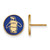 Gold Plated Sterling Silver Theta Phi Alpha Post Earrings by LogoArt GP046TPA