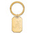 Gold Plated Sterling Silver University of Alabama Key Chain by LogoArt