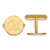 Gold Plated Sterling Silver University of California Berkeley Cuff Links LogoArt