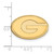 Gold Plated Sterling Silver University of Georgia Lapel Pin by LogoArt GP011UGA