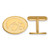 Gold Plated Sterling Silver University of Iowa Cuff Links by LogoArt