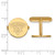 Gold Plated Sterling Silver University of New Orleans Cuff Links by LogoArt