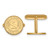 Gold Plated Sterling Silver University of North Carolina Cuff Links LogoArt
