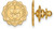 Image of Gold Plated Sterling Silver University of North Dakota Lapel Pin by LogoArt