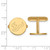 Gold Plated Sterling Silver University of South Florida Cuff Links by LogoArt