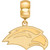 Image of Gold Plated Sterling Silver University of Southern Miss Small Bead by LogoArt