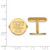 Gold Plated Sterling Silver University of Tennessee Cuff Links LogoArt GP052UTN
