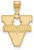Image of Gold Plated Sterling Silver University of Virginia Med Pendant LogoArt GP003UVA Image of Gold Plated Sterling Silver University of Virginia Med Pendant LogoArt GP003UVA