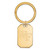 Gold Plated Sterling Silver Wake Forest University Key Chain by LogoArt