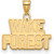 Image of Gold Plated Sterling Silver Wake Forest University Sm Pendant LogoArt GP042WFU
