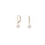 Image of Gold-Filled 6.5mm Cultured Freshwater Pearl Lever Earrings