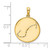 Image of Gold-plated Sterling Silver & CZ Scorpio Zodiac Pendant