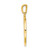Image of Gold-plated Sterling Silver & CZ Taurus Zodiac Pendant