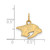Image of Gold-Plated Sterling Silver NHL LogoArt Nashville Predators XS Pendant