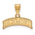 Image of Gold-plated Sterling Silver University of Richmond Medium Script Pendant