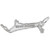 Image of Grand Bahama Map Charm (Choose Metal) by Rembrandt