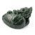 6" Green Natural Untreated Nephrite Jade Dragon Turtle Figurine 6in