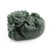 6" Green Natural Untreated Nephrite Jade Dragon Turtle Figurine 6in
