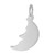 Half Moon w/ Face Charm (Choose Metal) by Rembrandt