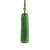 45mm Hand-Carved Natural Untreated Nephrite Jade Drop Pendant on Cord