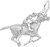 Image of Horse & Jockey Charm (Choose Metal) by Rembrandt