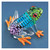 Image of Island Hopper Frog Glass Figurine