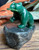 Image of Jade Bear with Fish on Granite Base