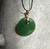 Natural Untreated Nephrite Jade Round (Circle) Pendant