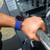Image of Kansas Jayhawks Silicone Watch Band Compatible with Apple Watch - 38mm/40mm/41mm Blue C-AB1-157-38