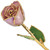 Image of Lacquer Dipped Gold-Tone Trim Lavender Rose