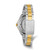 Image of Ladies Charles Hubert Two-tone Silver Blue Dial Watch