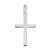 Medium Flared Ends Cross Charm (Choose Metal) by Rembrandt