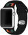 Image of Miami Hurricanes Silicone Silicone Watch Band Compatible with Apple Watch - 42mm/44mm/45mm Black C-AB2-117-42