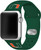 Image of Miami Hurricanes Silicone Watch Band Compatible with Apple Watch - 38mm/40mm/41mm Green C-AB1-117-38