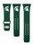 Image of Michigan State Spartans Silicone Watch Band Compatible with Apple Watch - 38mm/40mm/41mm Green C-AB2-101-38