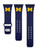 Michigan Wolverines Silicone Watch Band Compatible with Apple Watch - 42mm/44mm/45mm Navy Blue C-AB1-107-42