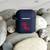 Mississippi Rebels Silicone Case Cover Compatible with Apple AirPods Battery Case - Navy Blue