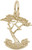 Image of Monterey Cypress Tree Charm (Choose Metal) by Rembrandt