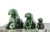 Natural Nephrite Jade or Rhodonite Labrador Dog