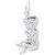 Image of Newborn Baby Charm (Choose Metal) by Rembrandt